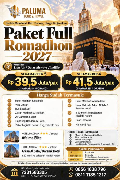 Umroh Full Ramadan 2027 Umroh Full Ramadan 2027